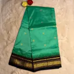 Ilakal Dark Sea Green Silk Saree