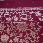 Red Tissue Jamdhani Saree