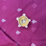 Red Tissue Jamdhani Saree