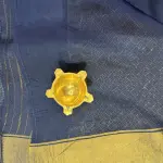 Navy blue with Stripes fancy saree