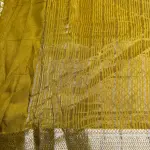 Mustard Yellow With border fancy saree