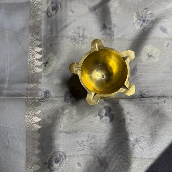 Black body with grey border floral digital print satin fancy saree