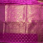 Pink all over buttas benaras saree