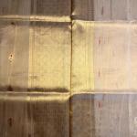 Cream with buttas kora organza saree