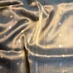 Olive Green pure kora tissue organza saree