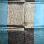 Powder Blue Antique Zari Pure Kora Organza Saree