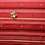 Red and Black with buttas dhaniakali cotton saree