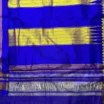 Ilakal Beige with Purple border saree