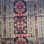 Purple Bomkai Silk Saree