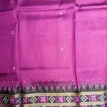 Purple Bomkai Silk Saree