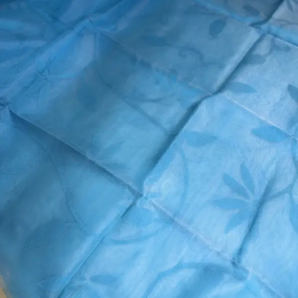 Blue Jamdhani pattern Pure Dhakai Cotton Saree