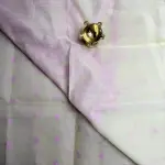 Cream with Pink Jamdhani Work Muga Cotton Silk Saree