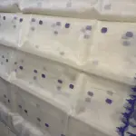 White Jamdhani Work Pure Dhakai Cotton Saree