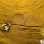 Mustard Yellow Bandhani work lightweight fancy Saree