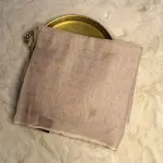 Beige Pure Cotton Saree