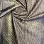 Chocolate Brown sequin work Pure Tussar Silk Saree