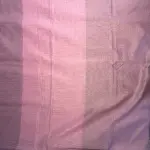 Rose Pink with Black Maheshwari Silk Cotton Saree