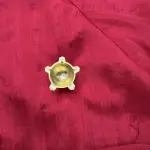 Red Scallop Border Semi Tussar Silk Saree