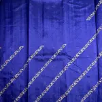 Navy Blue lehariya thread work Semi Tussar Silk Saree