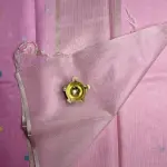 Baby Pink with thread work Kota Cotton Saree