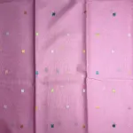 Baby Pink with thread work Kota Cotton Saree