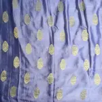 Lavender Crush Viscose Georgett Fancy Saree