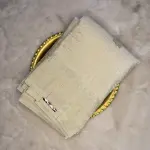 Cream Crush With buttas Viscose georgett fancy saree