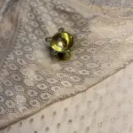 Cream Pure Khaddi Georgett Saree