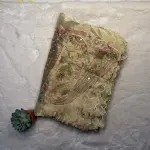 Golden shade tissue organza with sequin work party wear saree