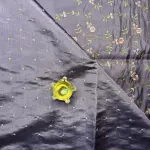 Purple all over floral thread work saree