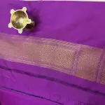 Dark pink full body zari work benaras saree