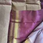 Lavender Pure kanchipuram silk saree