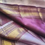 Lavender Pure kanchipuram silk saree