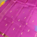 Multicoloured kattam silk saree